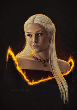 Rhaenyra - HOTD fanart ...again