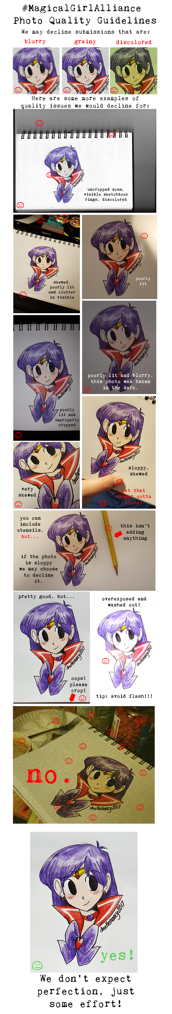 #MagicalGirlAlliance Quality Guidelines by MGAdmin