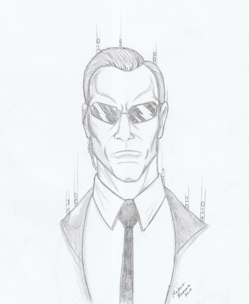 Agent Smith Coloring Agent Smith by Firefalken97 on DeviantArt