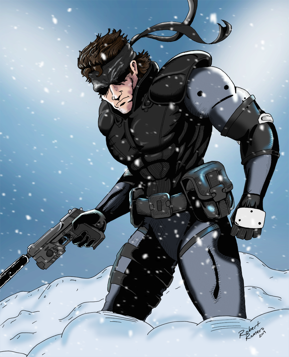 Metal Gear 2 Solid Snake by Decepticoin on DeviantArt