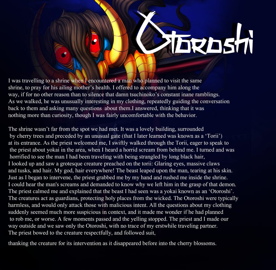 Pretty Otoroshi Otoroshi by UndeadKitty13 on DeviantArt