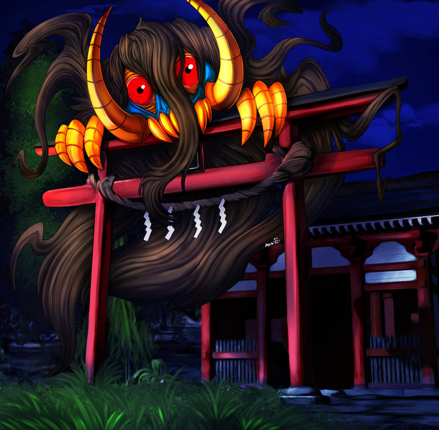 Pretty Otoroshi Otoroshi by UndeadKitty13 on DeviantArt