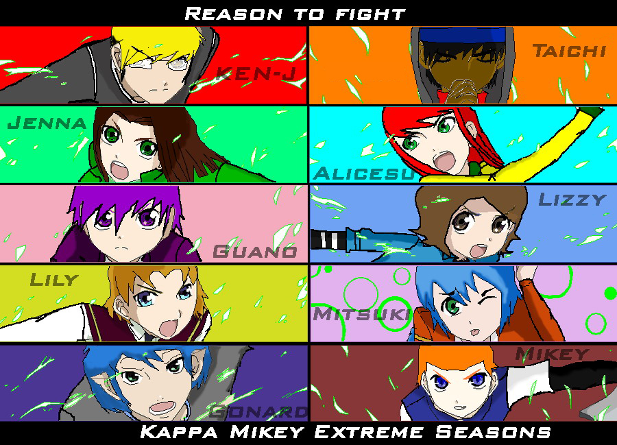 Kappa Mikey Ext. Seasons Reason to fight