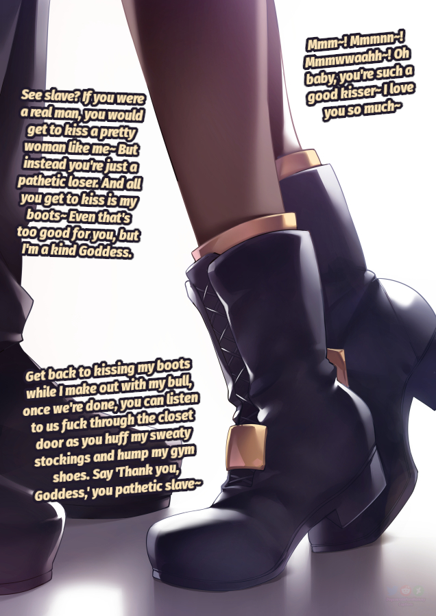 Boot Base Deviantart Boot Slave Cuck POV by TyrannyTRex on DeviantArt