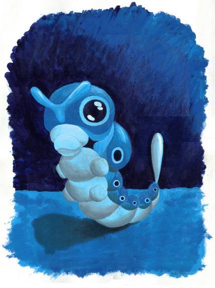 Blue Caterpie