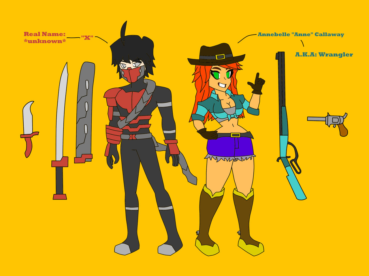 Deviantart Wranglers Wrangler and X by theschwa1313 on DeviantArt