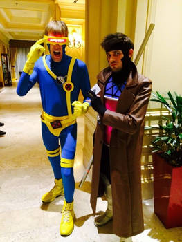 Cyclops and Gambit Cosplay