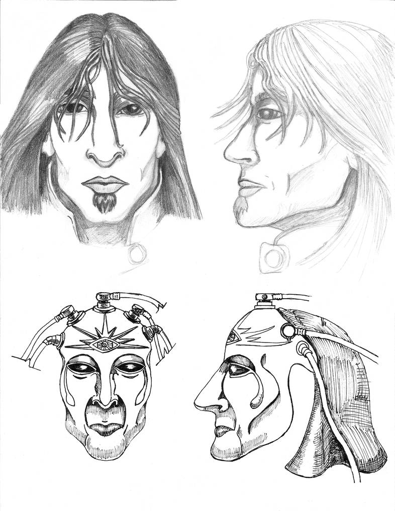 Wraith's Face and Mask by Armairgin on DeviantArt