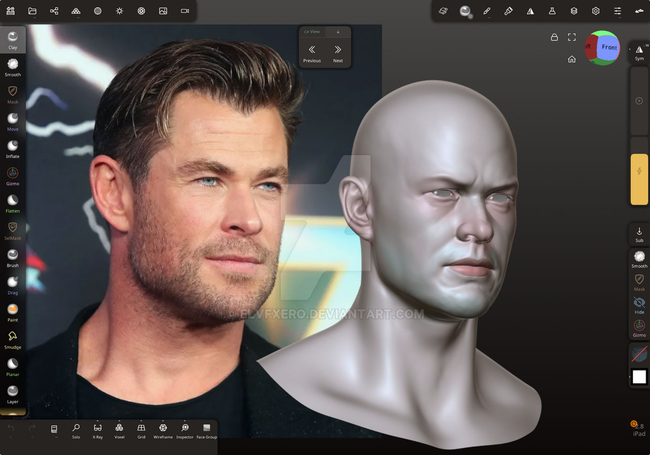 Meta Human Base Chris Hermsworth (Thor Odinson) metahuman base WIP by ElVFXero on ...