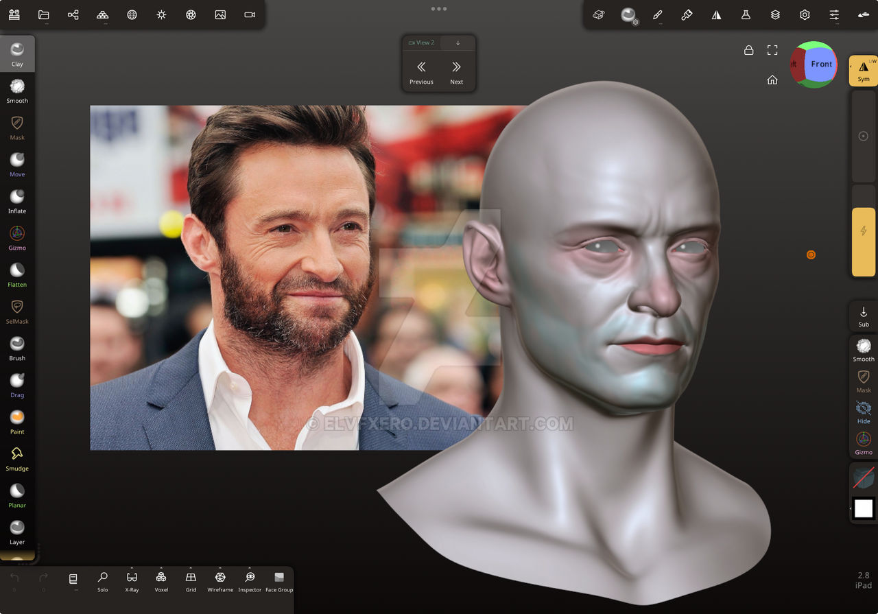 Meta Human Base Hugh Jackman (Wolverine) metahuman base WIP by ElVFXero on DeviantArt
