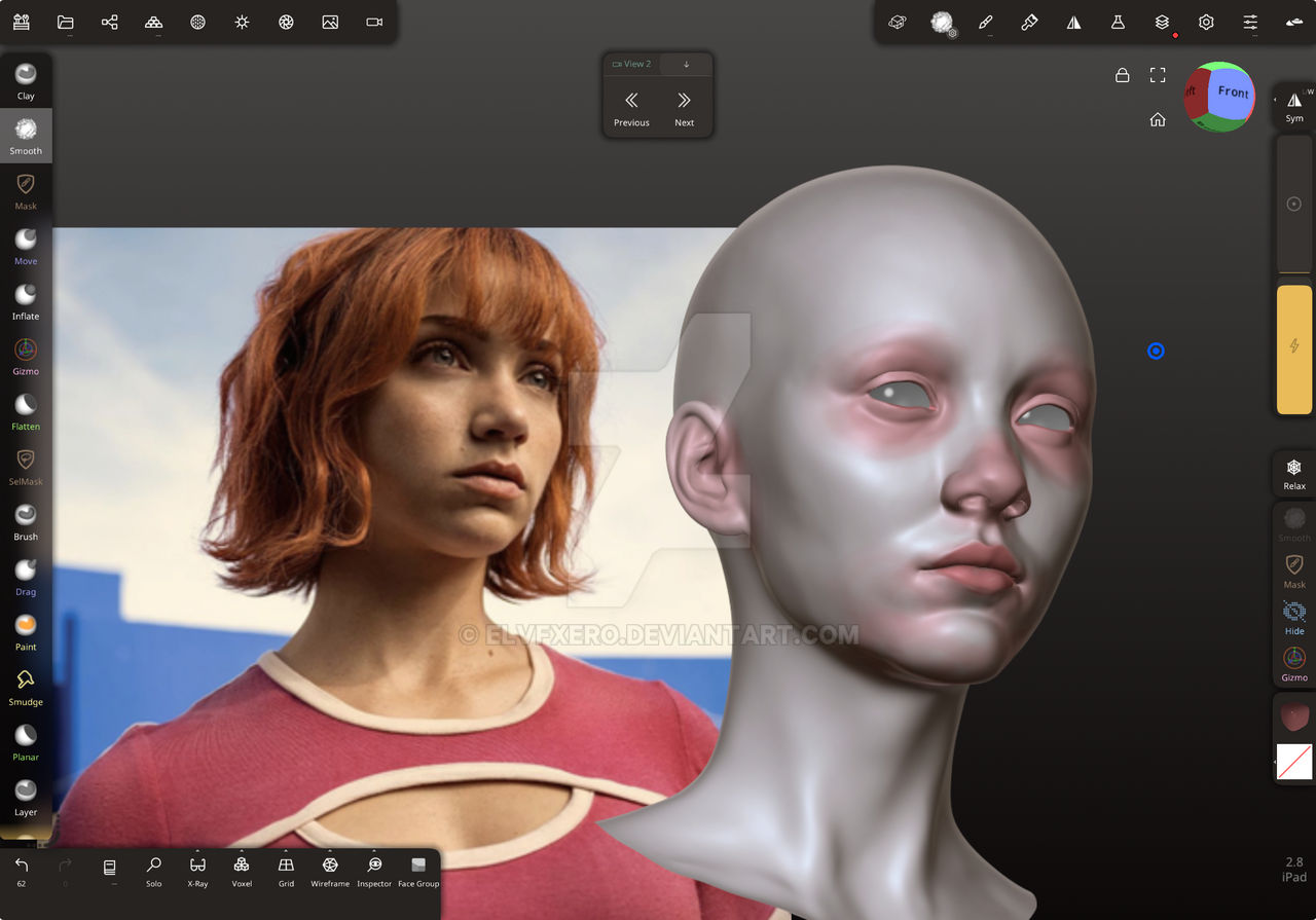 Meta Human Base Emily Rudd (Nami) metahuman base WIP by ElVFXero on DeviantArt