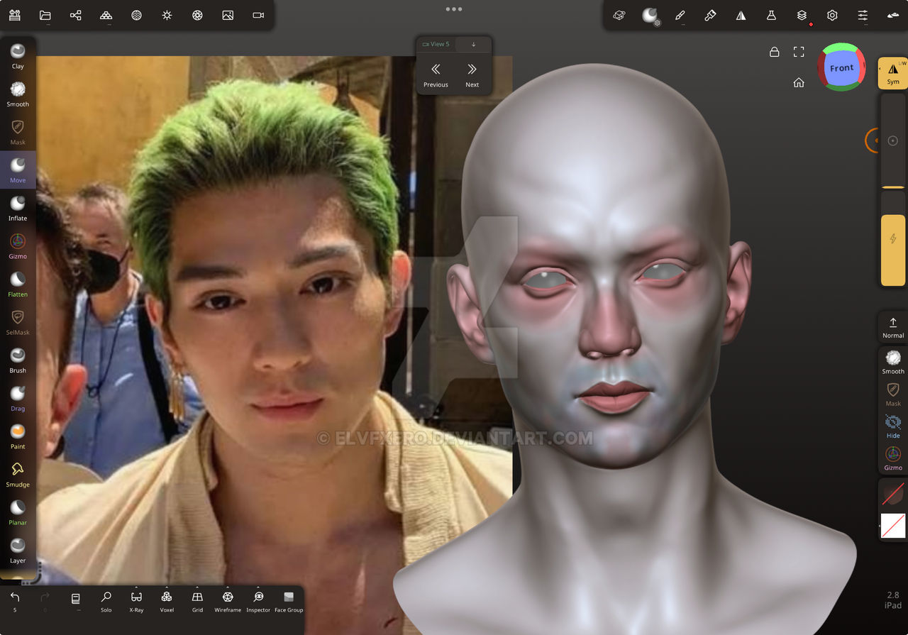 Meta Human Base Arata Mackenyu (Zoro Roronoa) metahuman base WIP by ElVFXero on DeviantArt