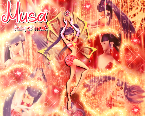 Winx Club Musa Enchantix 3D Blend!