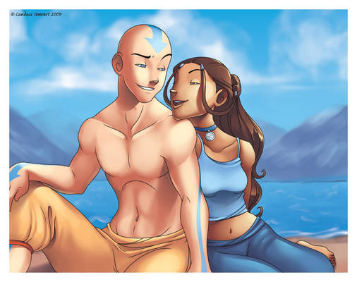 Aang and Katara