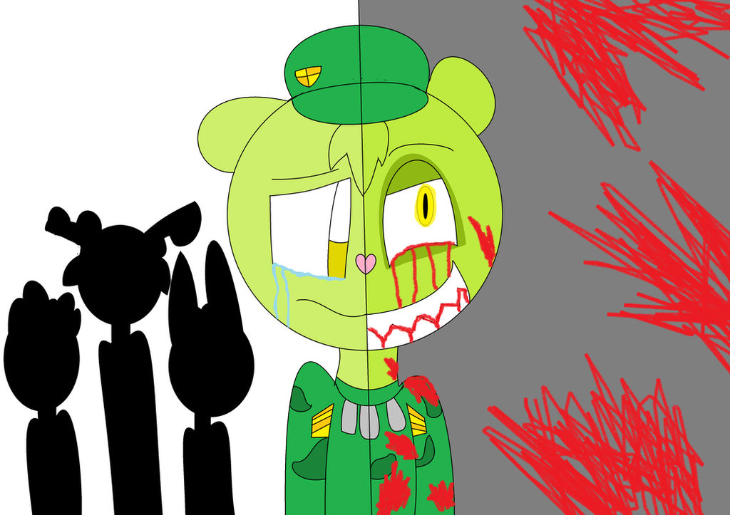 Htf Flippy by Marionette175 on DeviantArt