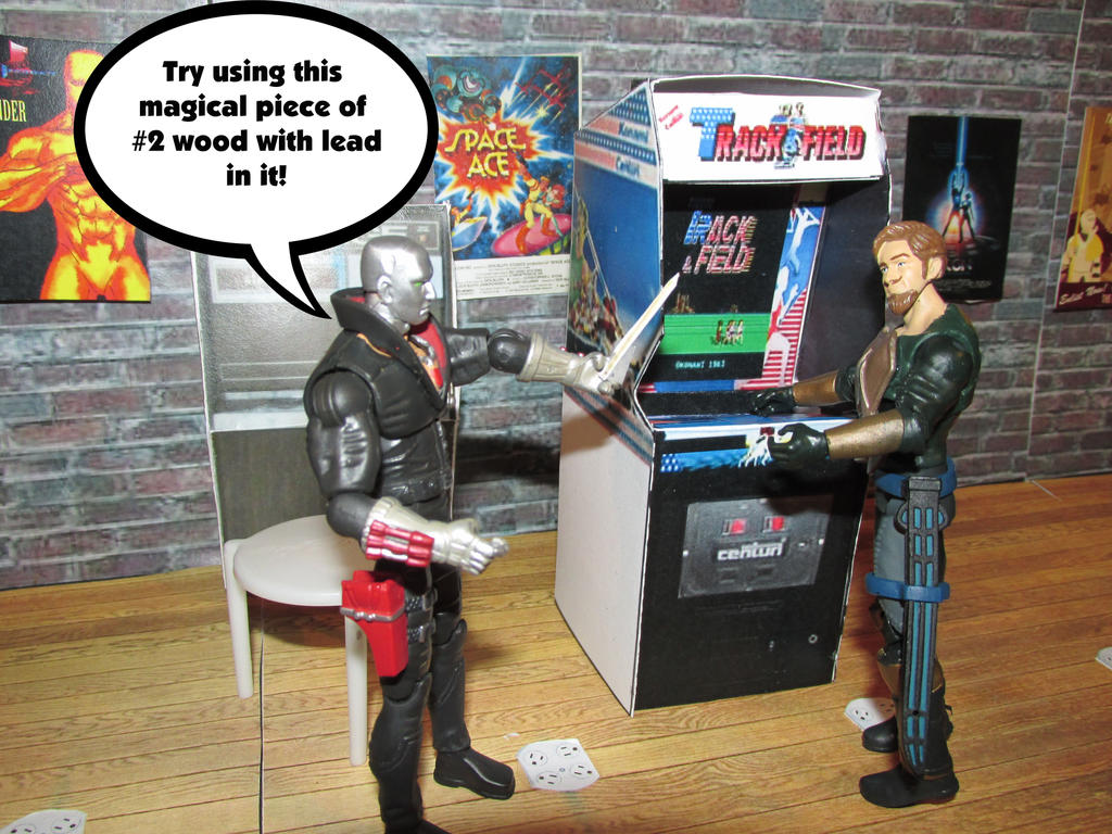 Track and Field Paper Arcade by Papercrafter1 on DeviantArt