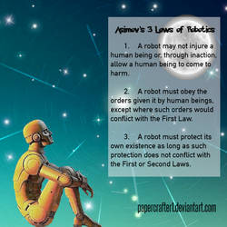 Asimov's 3 robot laws
