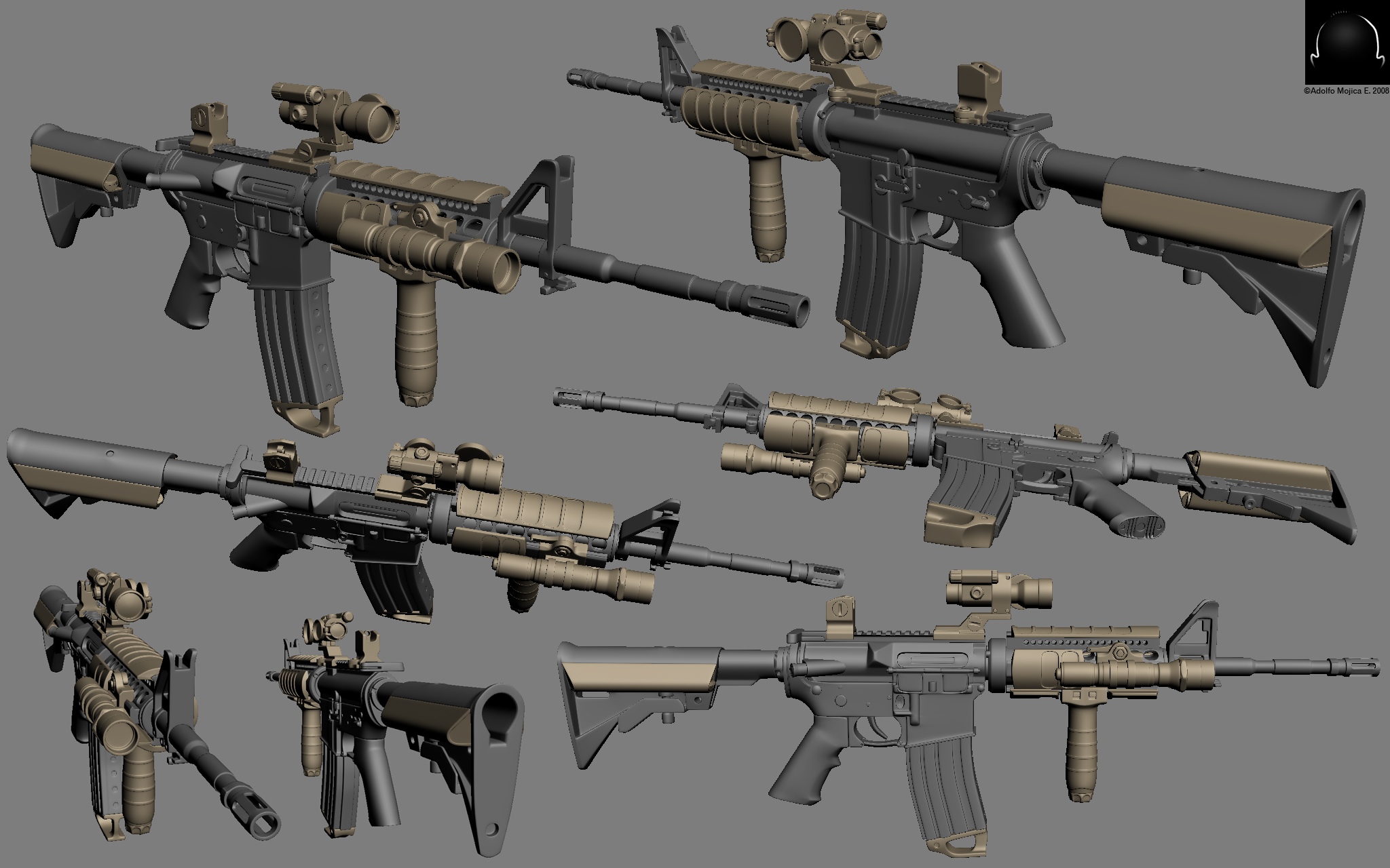 m4a1 custom by camoteguau18 on deviantart