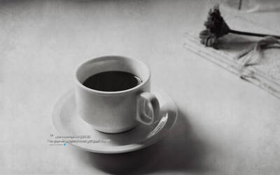 Background black coffee
