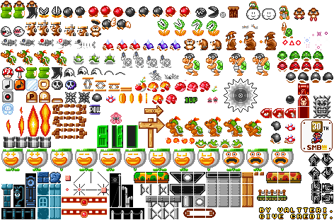 Mario Maker SMB1 SNES by qwertyuiopasd1234567