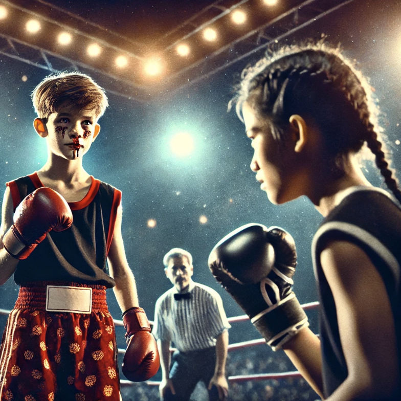 Boxing of Boys and Girl by savnak on DeviantArt