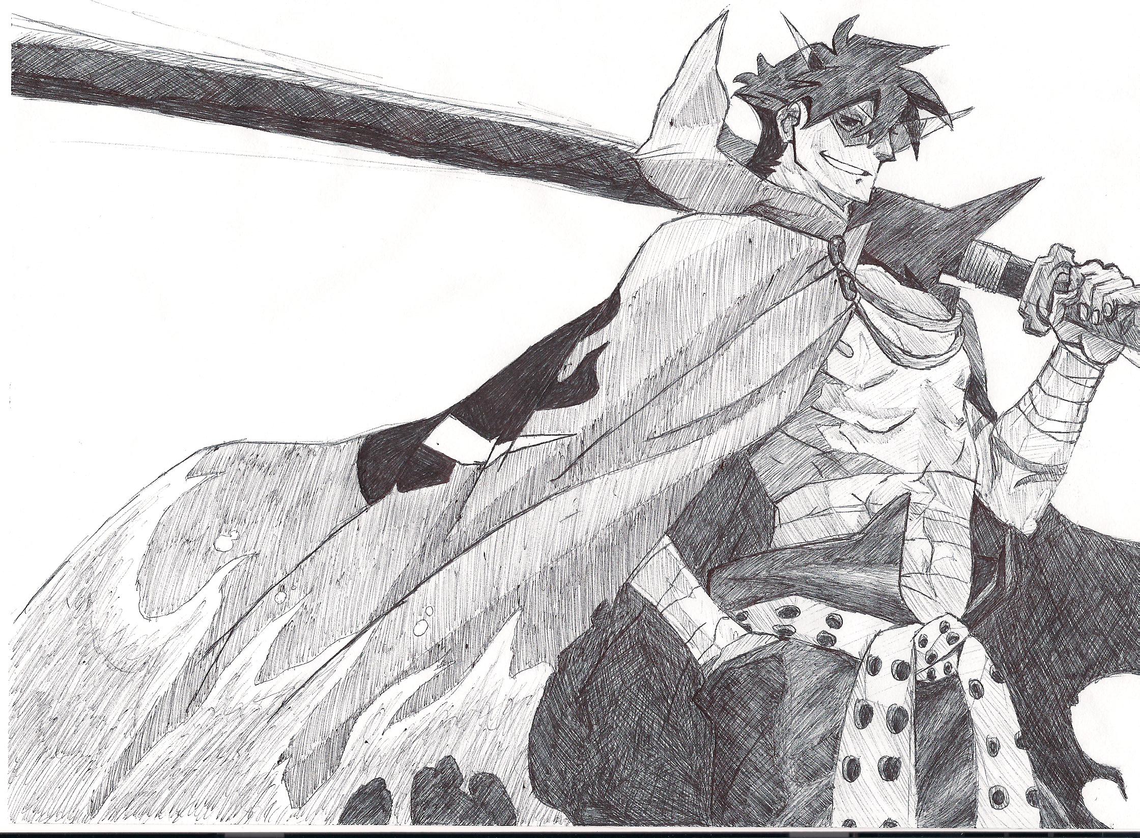 Gurren lagann - Kamina by Niyazi93 on DeviantArt