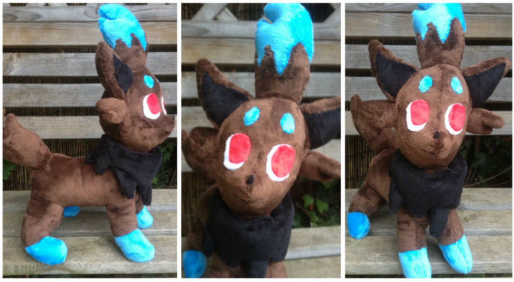 Shiny Zorua Pokemon Time Plush