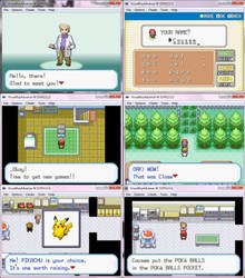 Pokemon Static Yellow Screenshots @_@