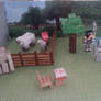 Jardin minecraft