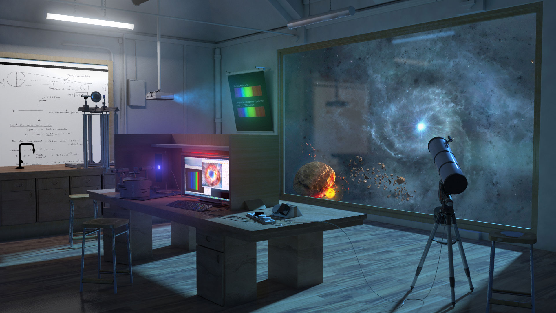 Astrophysics Lab by GodSynthesis on DeviantArt Astrophysics Lab by GodSynthesis on DeviantArt