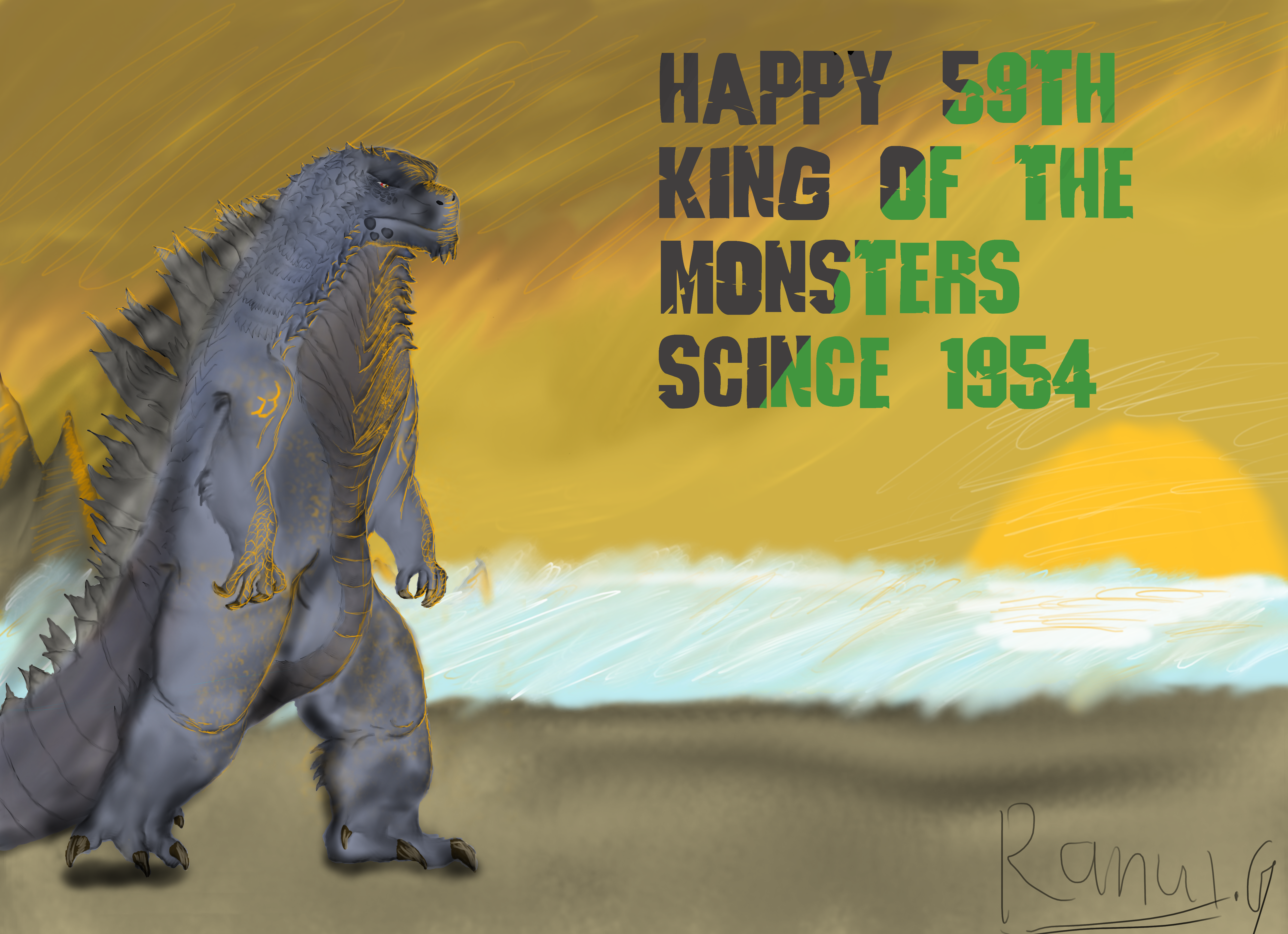 Happy 59th Godzilla