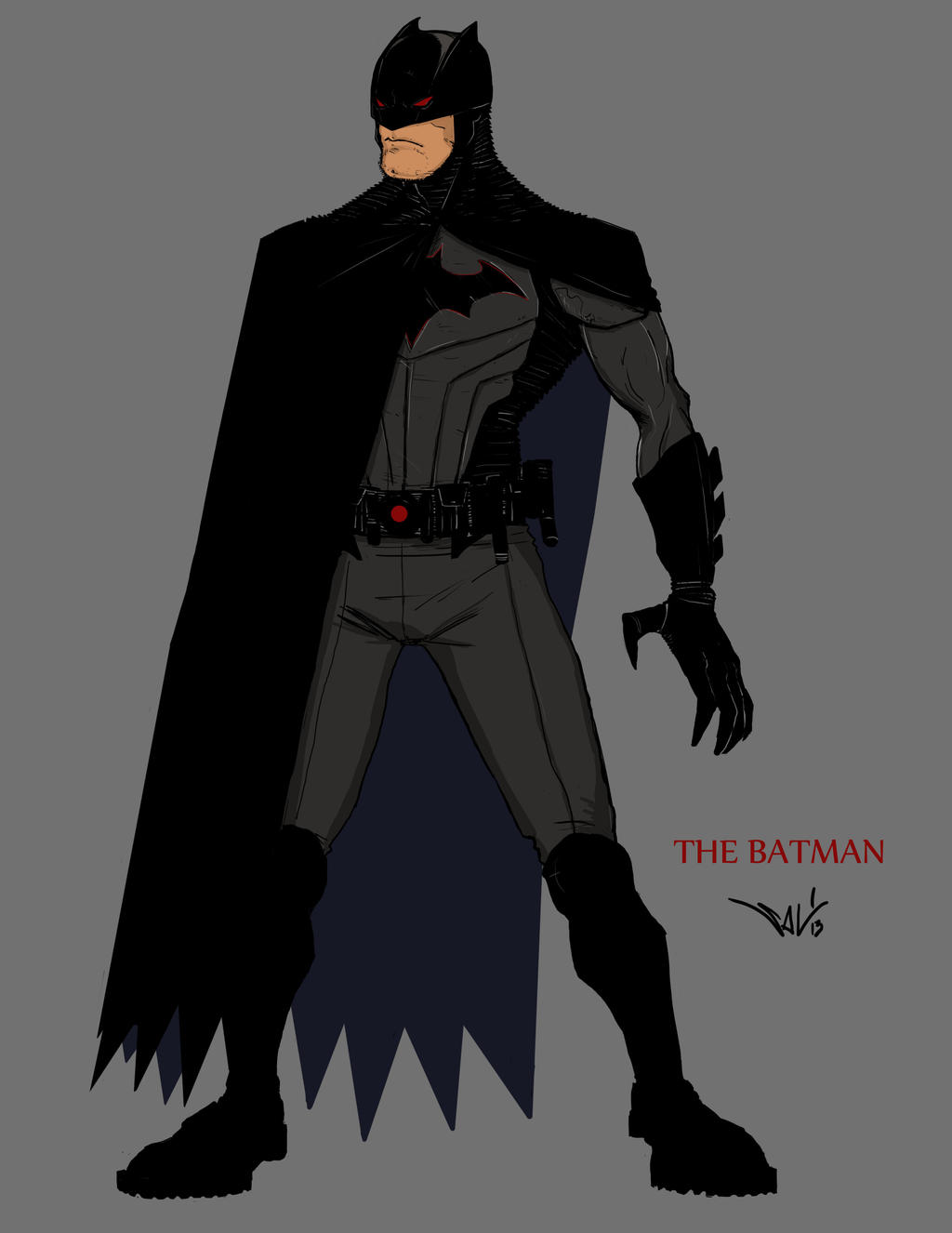 Batman Redesign by Trinivee on DeviantArt