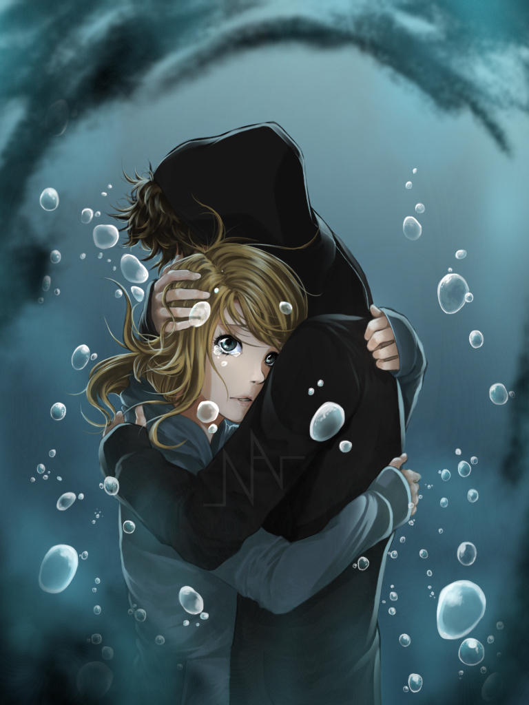 Drowning by nebulilac on DeviantArt