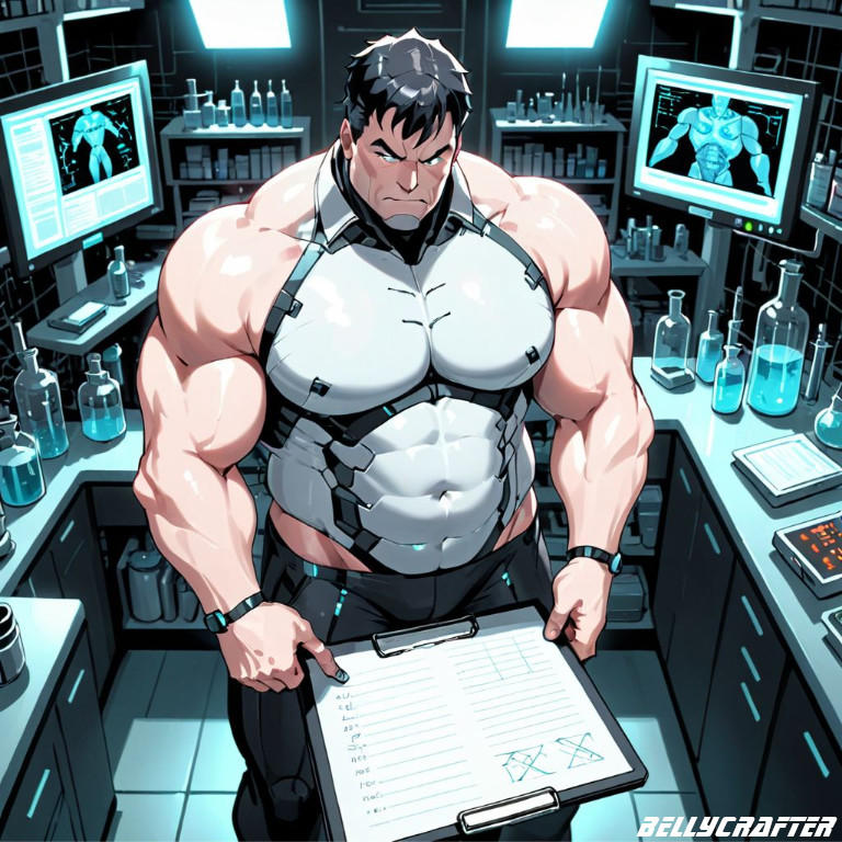 Nice Man Lab Deviantart Muscle Lab 1 by bellycrafter on DeviantArt