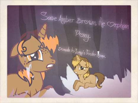 Save Amber Brown, the Orphan Pony.