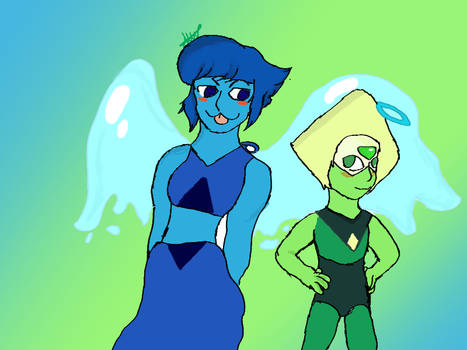 Lapis and peridot request