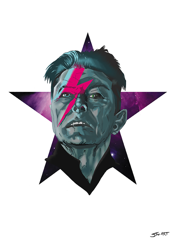 Bowie's in Space