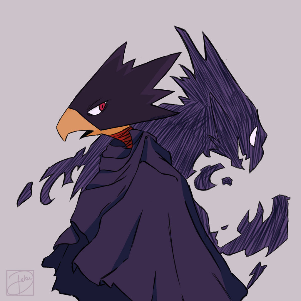 tokoyami by dekulari on DeviantArt