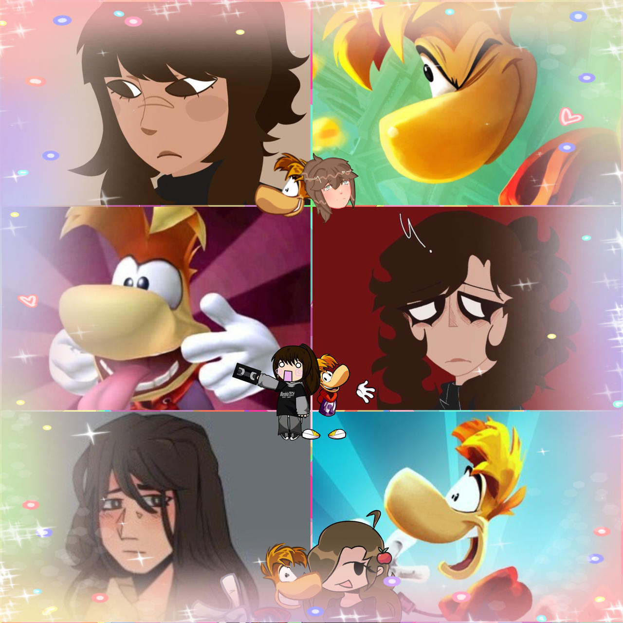 Crossover friendship (Evelin and Rayman) by Fandomtheboogirl on DeviantArt
