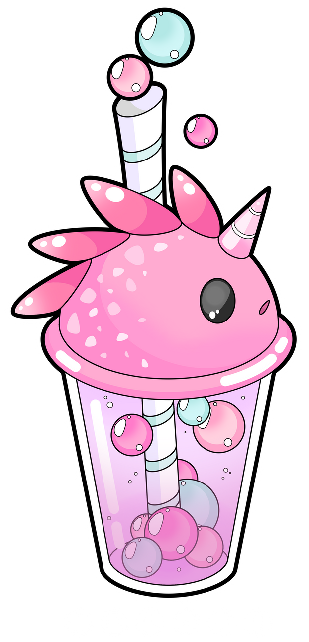 Raptor bubble tea by Meloxi on DeviantArt