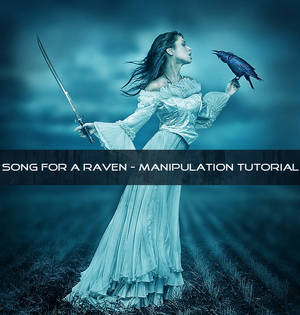 Song For A Raven (Manipulation Tutorial) by UmbraDeNoapte-Stock