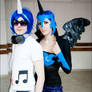 MLP - Vinyl Scratch + Nightmare Moon