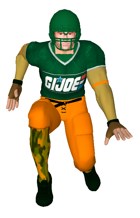 Gi joe best sale football player