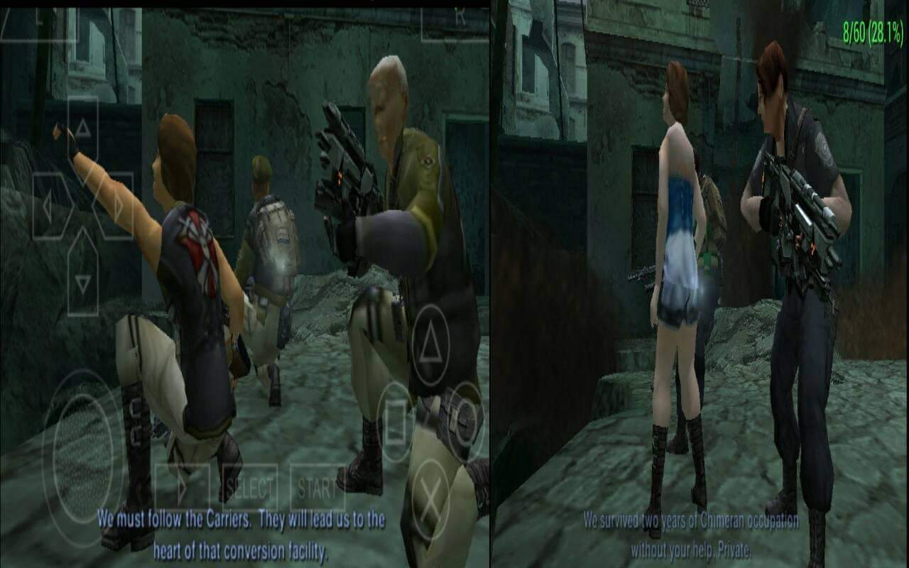 Resistance Retribution Resident Evil Texture Mods by karl2db on