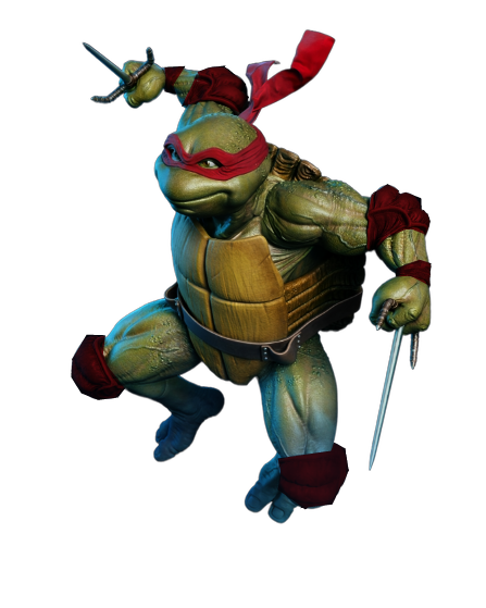 Tmnt Raph Full Body TMNT Raph Jump Pose png by karl2db on DeviantArt