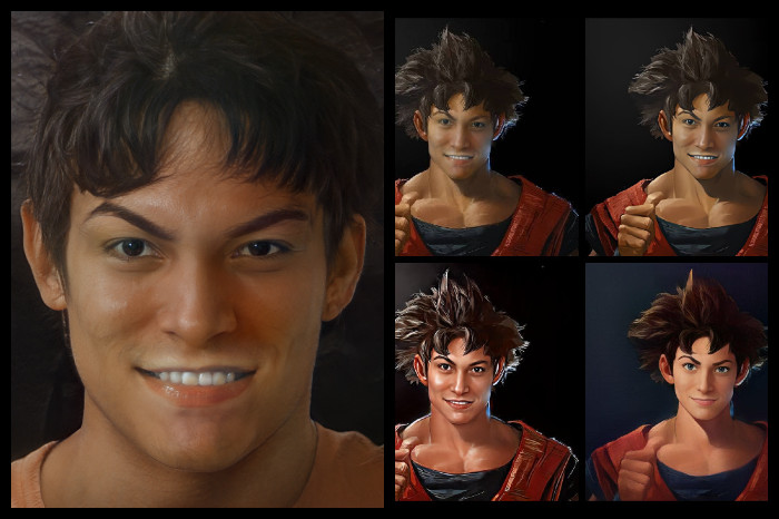 Goku Portrait Skin