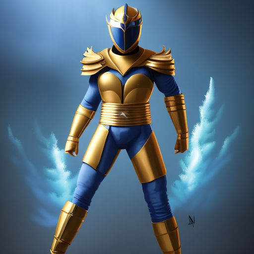 AI Generated Art Power Ranger by karl2db on DeviantArt