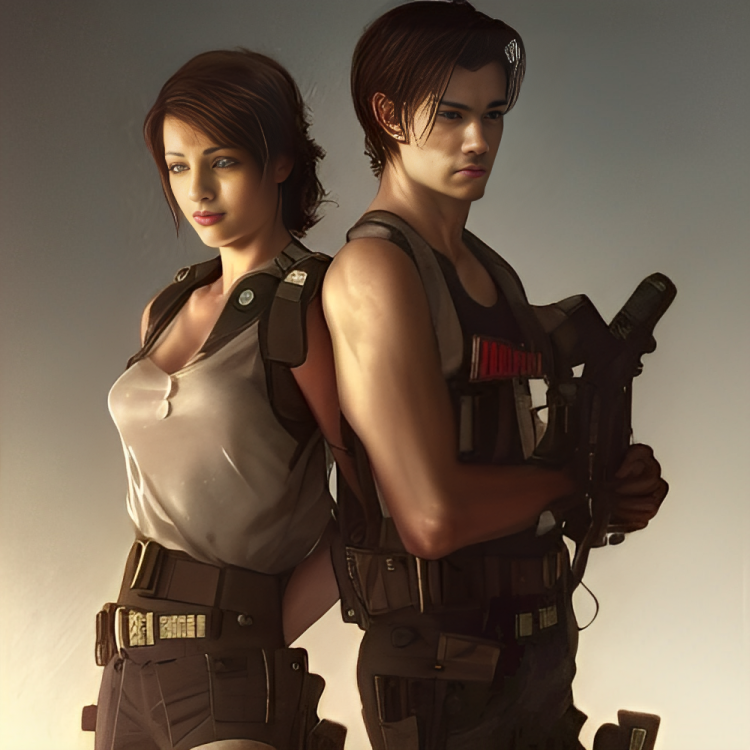 Remake Billy R RE0 Billy And Rebecca's New Look by karl2db on DeviantArt