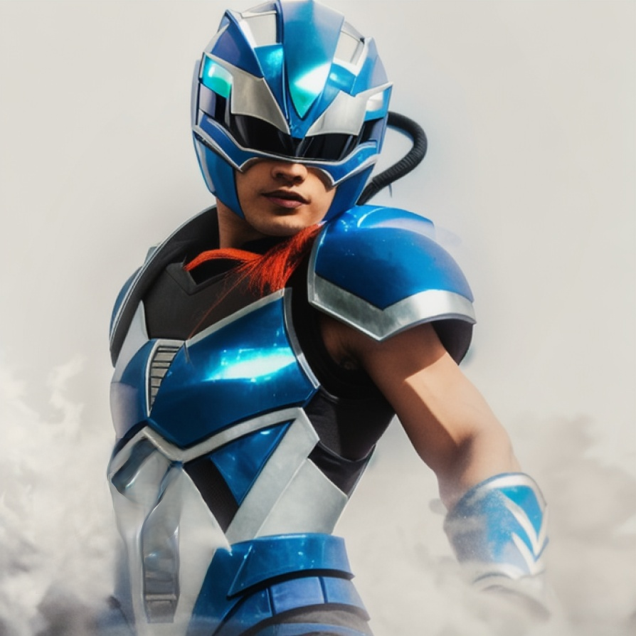 Blue Power Ranger by karl2db on DeviantArt
