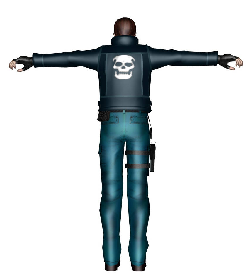 BH4 RE2 Leon Skull Jacket2 by karl2db on DeviantArt